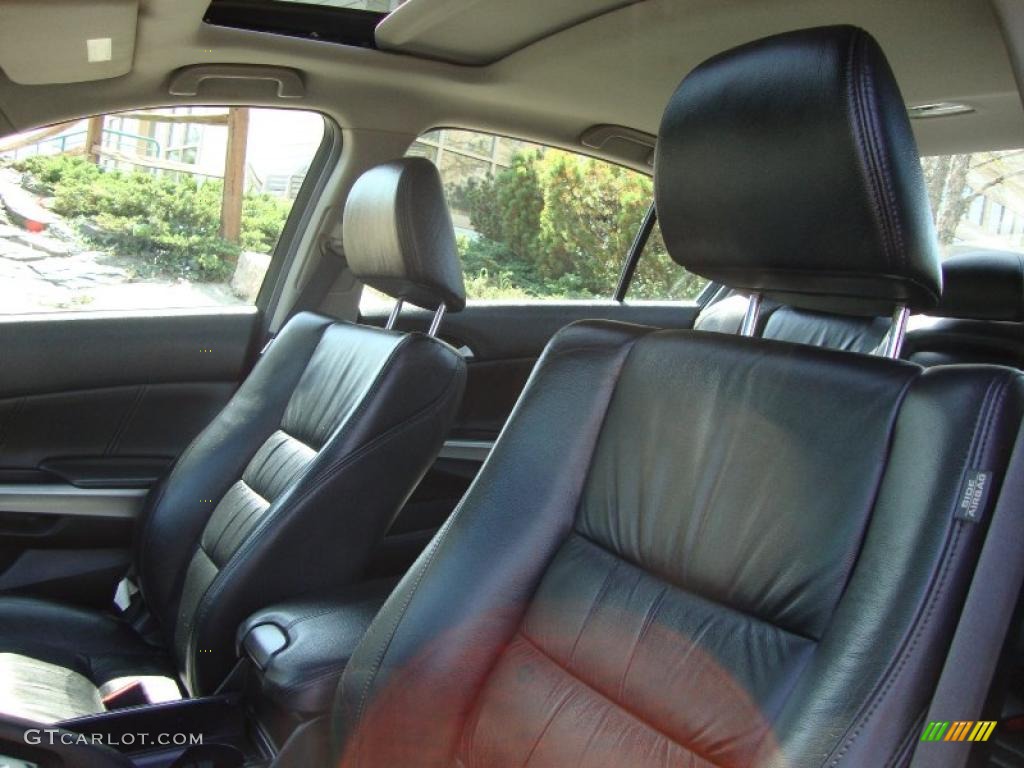 2009 Accord EX-L Sedan - Crystal Black Pearl / Black photo #15