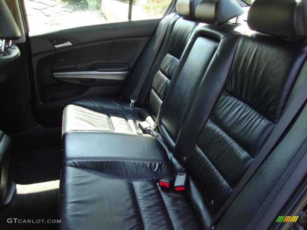 2009 Accord EX-L Sedan - Crystal Black Pearl / Black photo #18