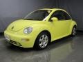 Sunflower Yellow 2003 Volkswagen New Beetle GLS TDI Coupe