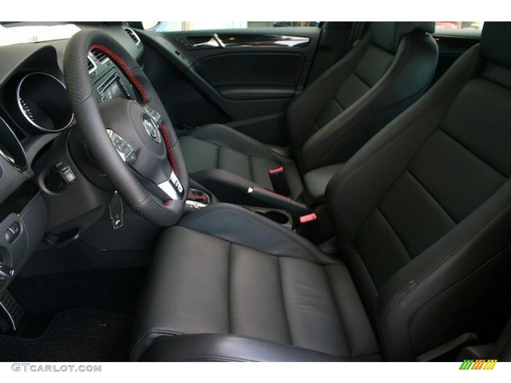 2010 GTI 4 Door - Carbon Grey Steel / Titan Black Leather photo #5