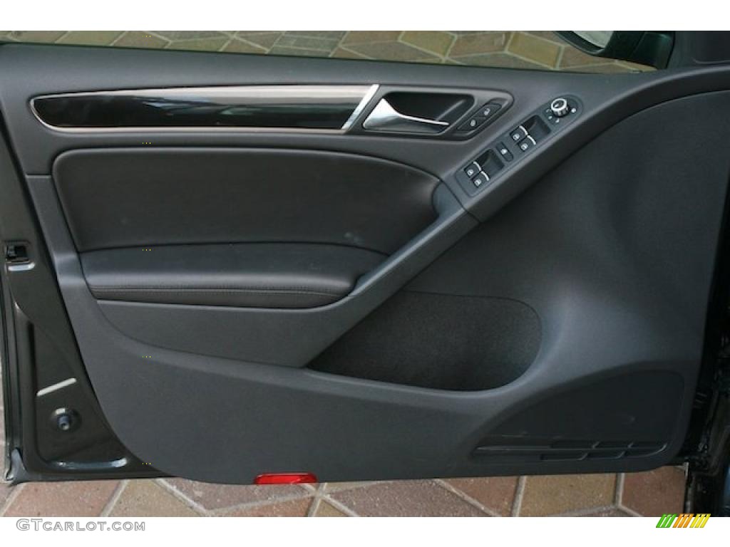 2010 GTI 4 Door - Carbon Grey Steel / Titan Black Leather photo #15