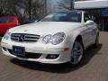 2008 Arctic White Mercedes-Benz CLK 350 Cabriolet  photo #1