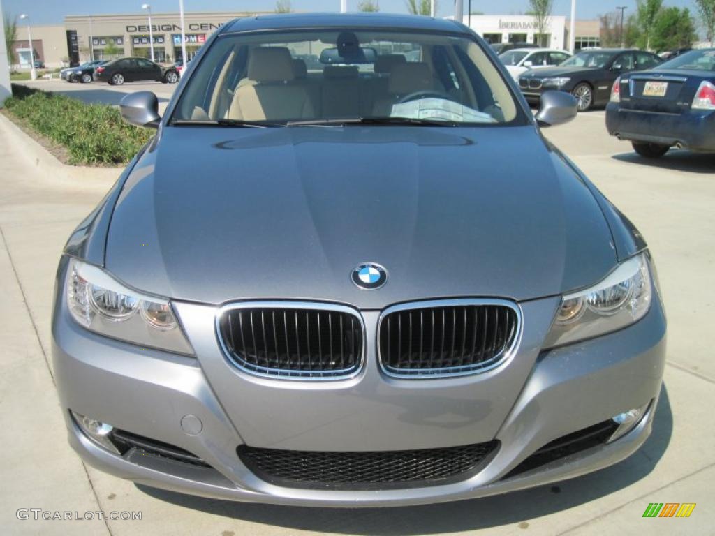 2010 3 Series 328i Sedan - Space Gray Metallic / Beige photo #5