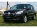 Deep Black Metallic - Tiguan S Photo No. 11