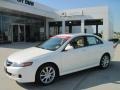 2007 Premium White Pearl Acura TSX Sedan  photo #1