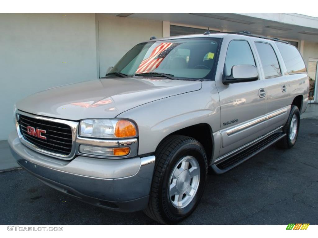 2004 Yukon XL 1500 SLT - Silver Birch Metallic / Neutral/Shale photo #3