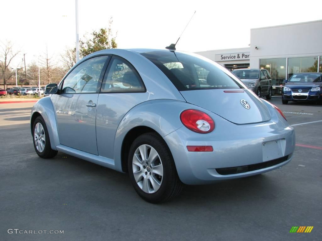 2009 New Beetle 2.5 Coupe - Heaven Blue Metallic / Black photo #3