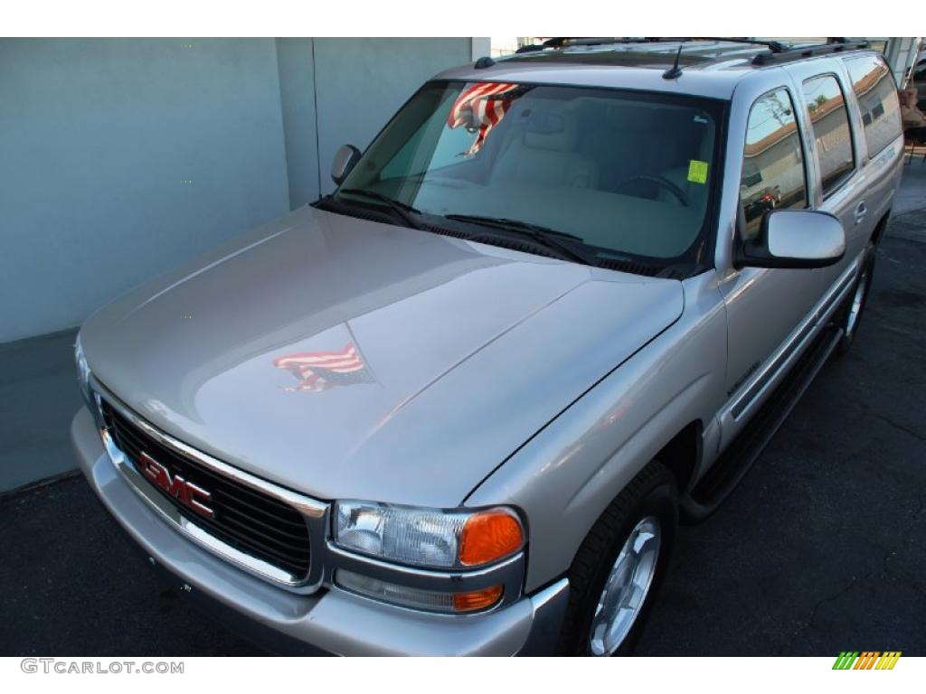 2004 Yukon XL 1500 SLT - Silver Birch Metallic / Neutral/Shale photo #9