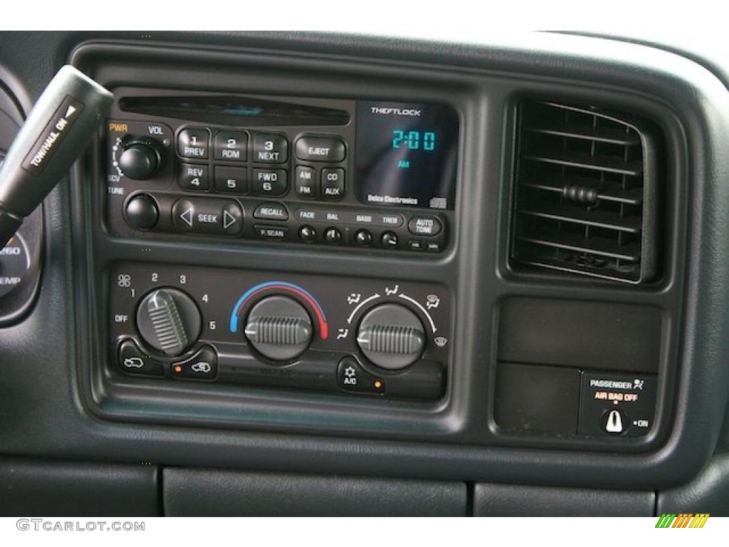 2002 Silverado 1500 LT Extended Cab - Summit White / Graphite Gray photo #14