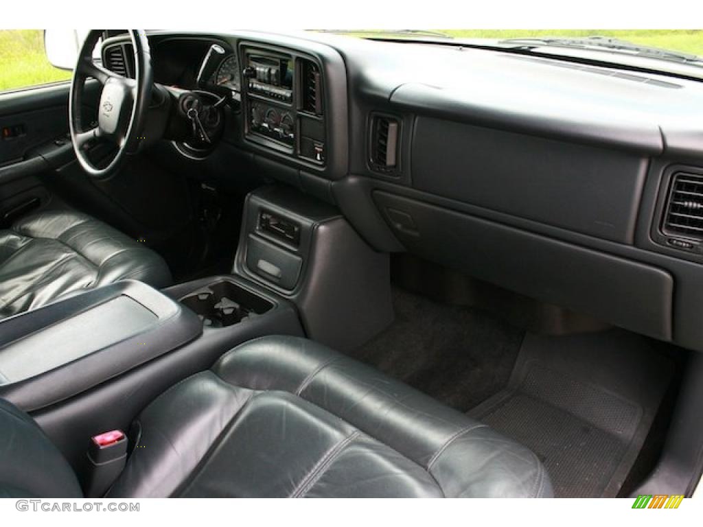 2002 Silverado 1500 LT Extended Cab - Summit White / Graphite Gray photo #17