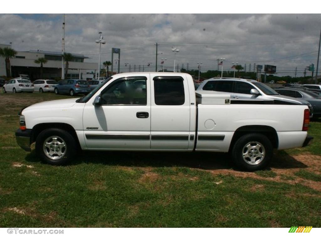 2002 Silverado 1500 LT Extended Cab - Summit White / Graphite Gray photo #26