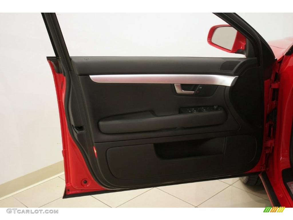 2007 A4 2.0T quattro Sedan - Brilliant Red / Ebony photo #8