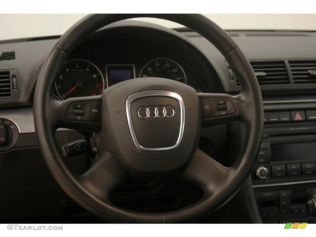 2007 A4 2.0T quattro Sedan - Brilliant Red / Ebony photo #12