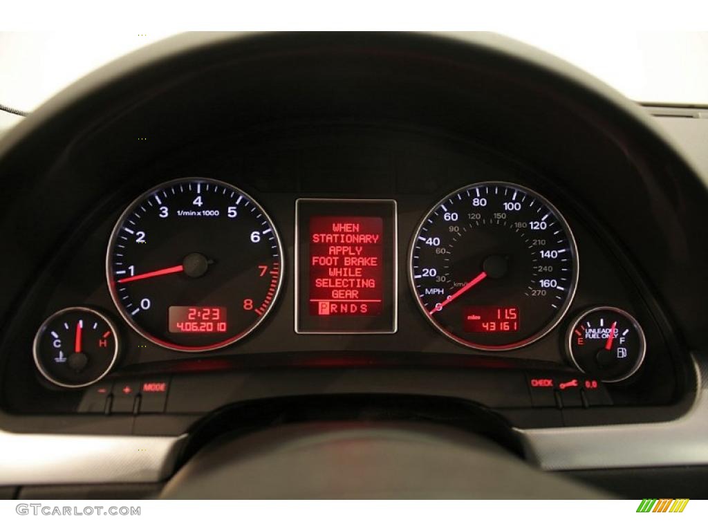 2007 A4 2.0T quattro Sedan - Brilliant Red / Ebony photo #13