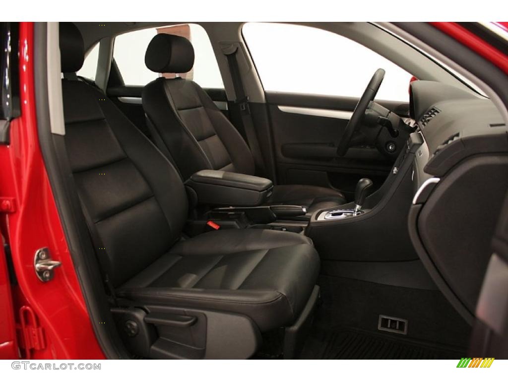 2007 A4 2.0T quattro Sedan - Brilliant Red / Ebony photo #17