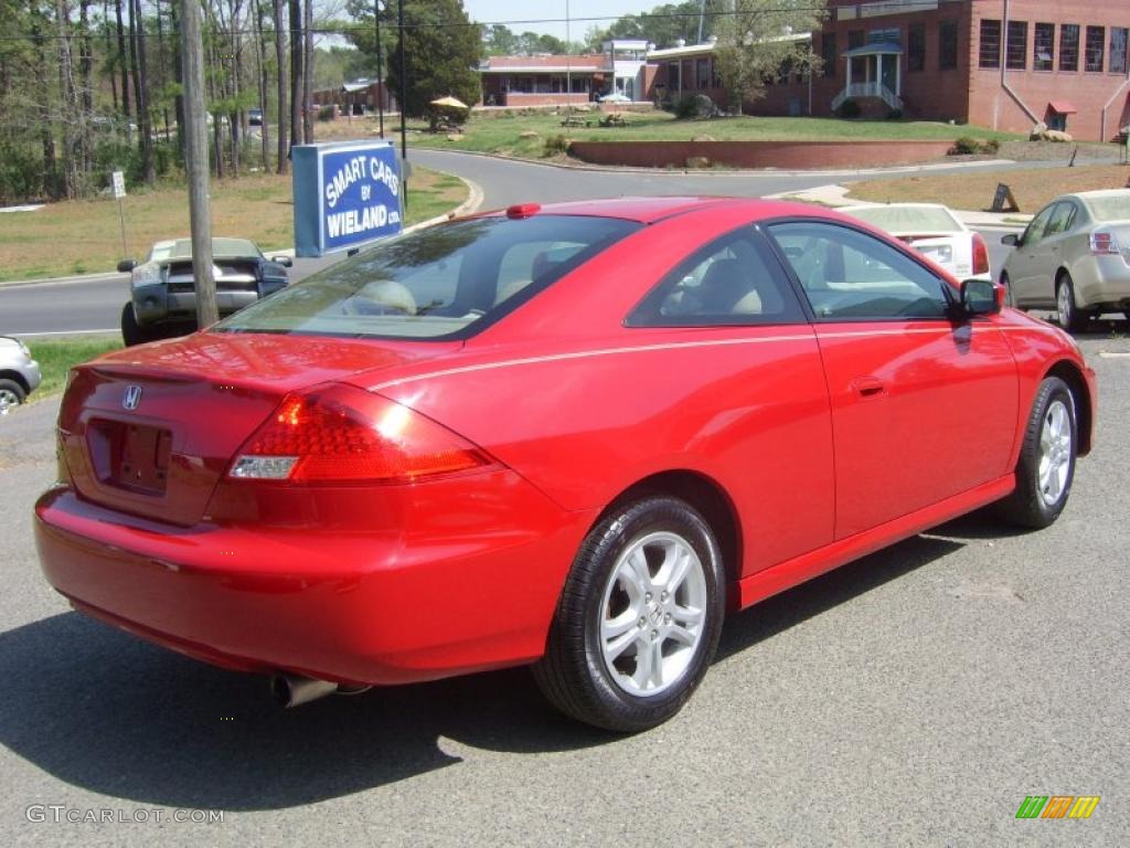 2007 Honda accord san marino red
