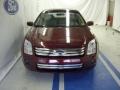 2007 Merlot Metallic Ford Fusion SE  photo #2