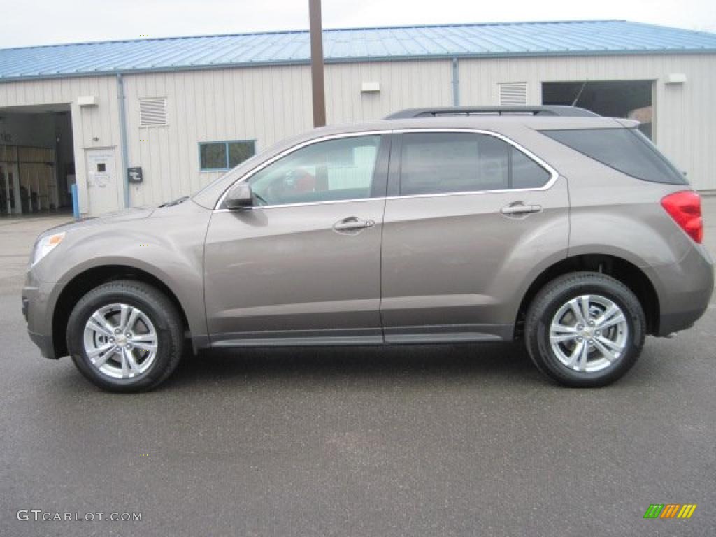 2010 Equinox LT - Mocha Steel Metallic / Jet Black photo #5
