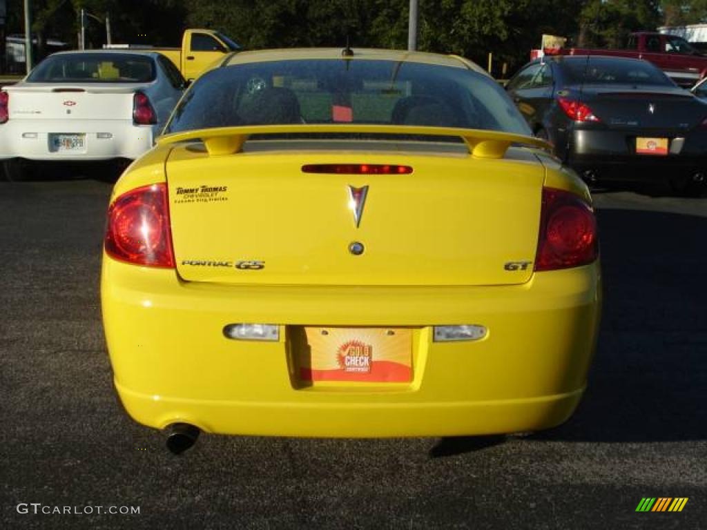 2008 G5 GT - Competition Yellow / Ebony photo #3