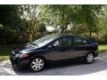 2006 Nighthawk Black Pearl Honda Civic LX Sedan  photo #2