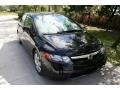 2006 Nighthawk Black Pearl Honda Civic LX Sedan  photo #15