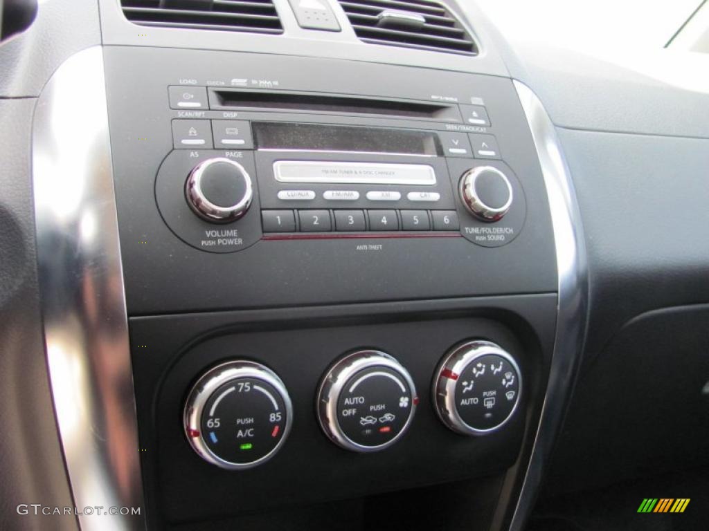 2009 SX4 Crossover Touring AWD - Vapor Blue Metallic / Black photo #10