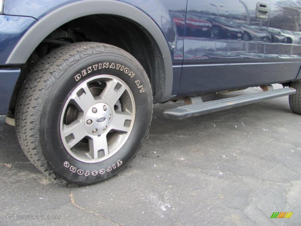 2004 F150 FX4 SuperCrew 4x4 - True Blue Metallic / Medium Graphite photo #3