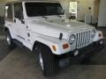 2002 Stone White Jeep Wrangler Sahara 4x4  photo #6