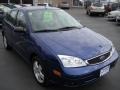 2005 Sonic Blue Metallic Ford Focus ZX5 SES Hatchback  photo #3
