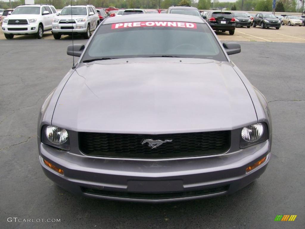 2007 Mustang V6 Deluxe Coupe - Tungsten Grey Metallic / Charcoal photo #5