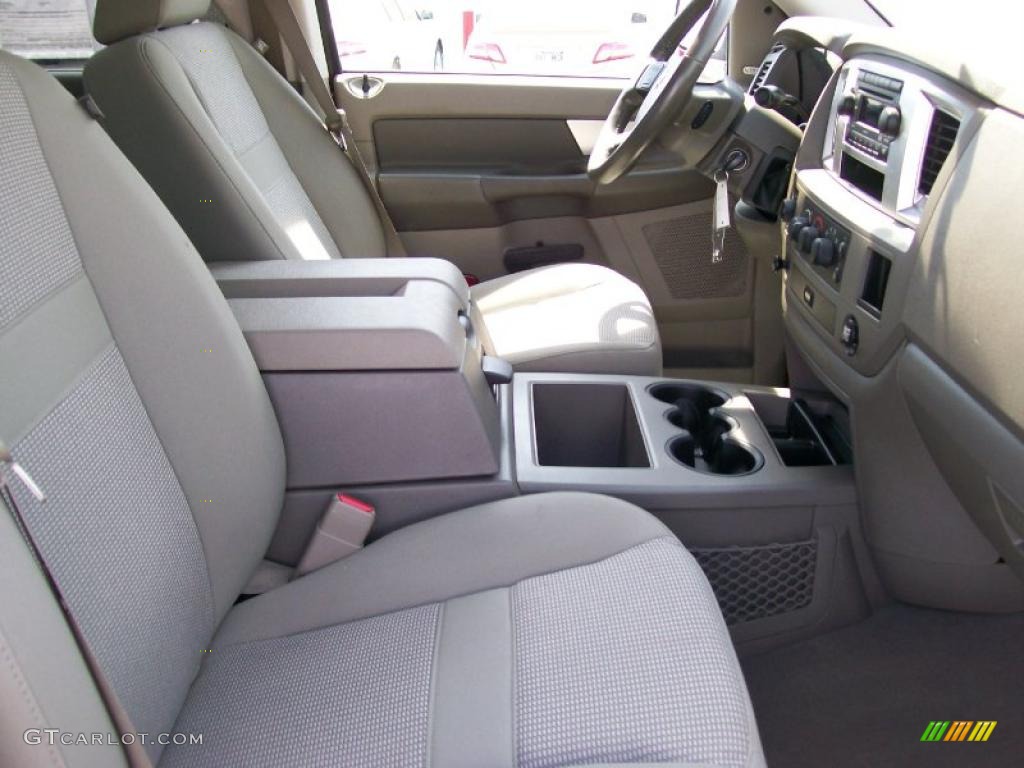 2008 Ram 1500 Big Horn Edition Quad Cab 4x4 - Inferno Red Crystal Pearl / Khaki photo #6