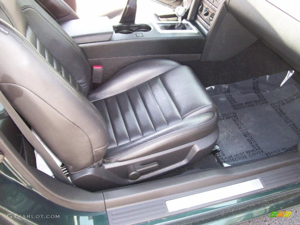 2009 Mustang Bullitt Coupe - Dark Highland Green Metallic / Dark Charcoal photo #10