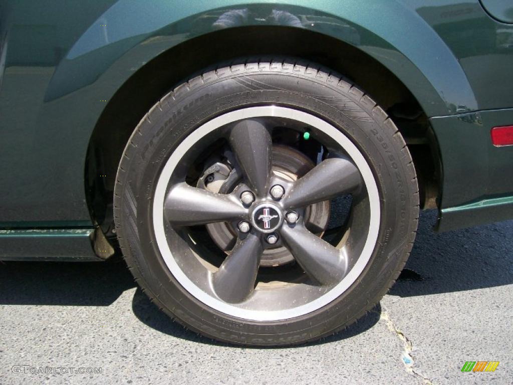 2009 Mustang Bullitt Coupe - Dark Highland Green Metallic / Dark Charcoal photo #15