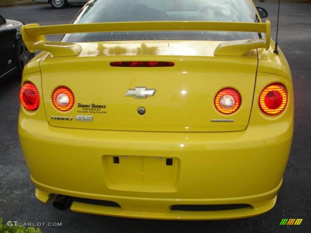 2006 Cobalt SS Supercharged Coupe - Rally Yellow / Ebony photo #2