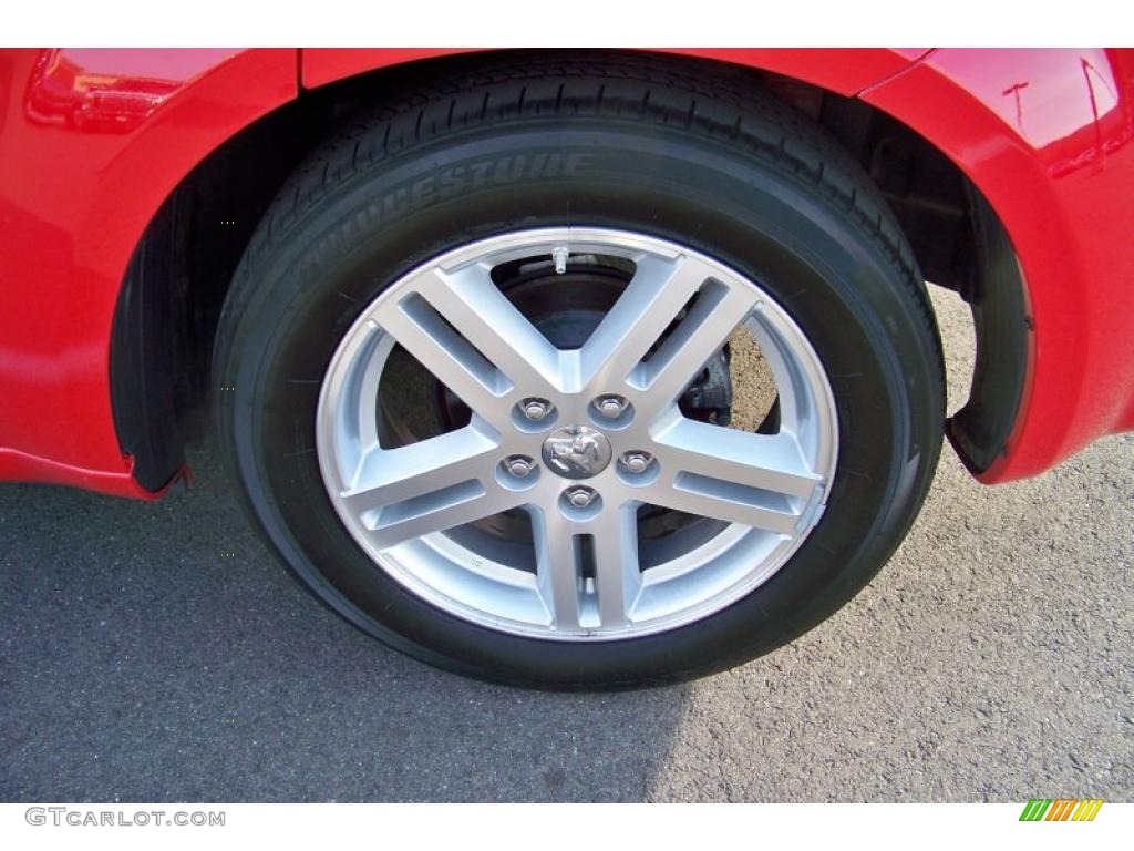 2009 Avenger R/T - Tor Red / Dark Slate Gray photo #9