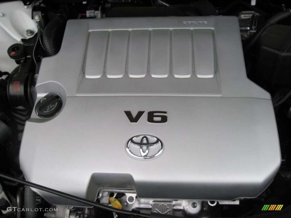 2010 Venza V6 - Blizzard White Pearl / Ivory photo #17