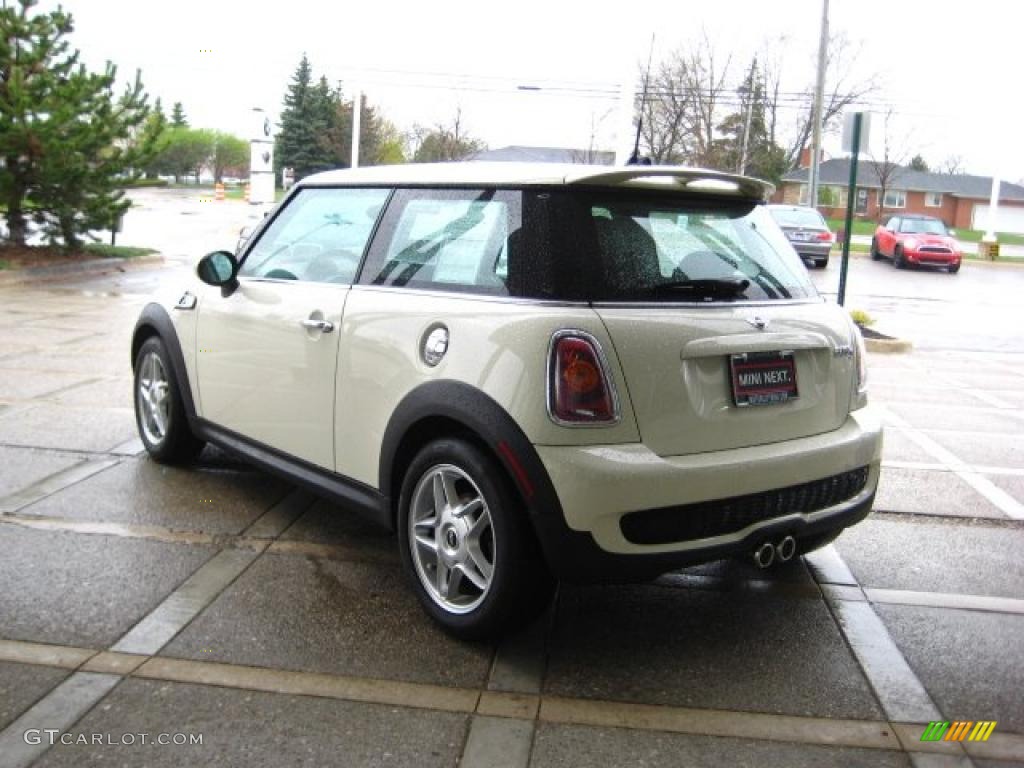 2007 Cooper S Hardtop - Pepper White / Grey/Carbon Black photo #6