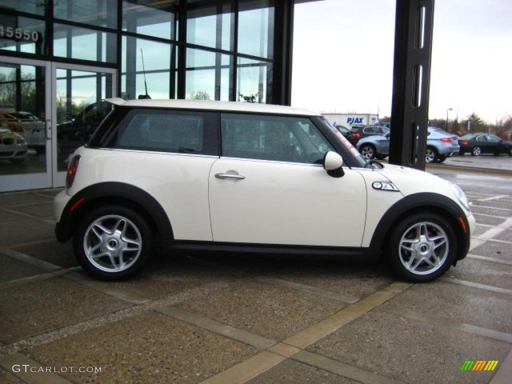 2007 Cooper S Hardtop - Pepper White / Grey/Carbon Black photo #9