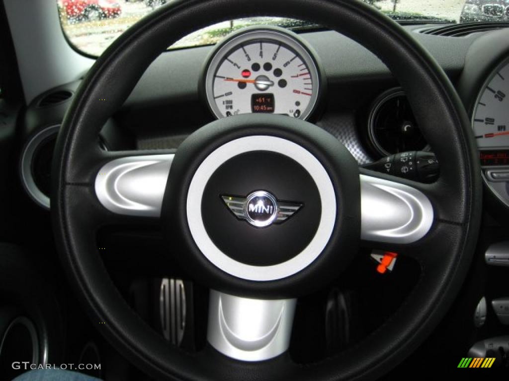 2007 Cooper S Hardtop - Pepper White / Grey/Carbon Black photo #20