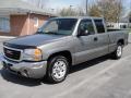 2007 Silver Birch Metallic GMC Sierra 1500 Classic SLE Extended Cab  photo #3