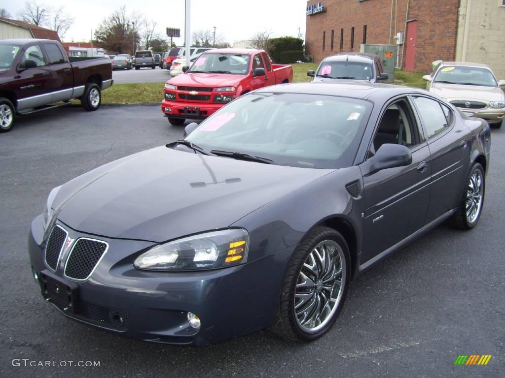 2008 Grand Prix GXP Sedan - Dark Slate Metallic / Ebony photo #1