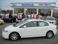 Taffeta White - Civic LX Sedan Photo No. 1