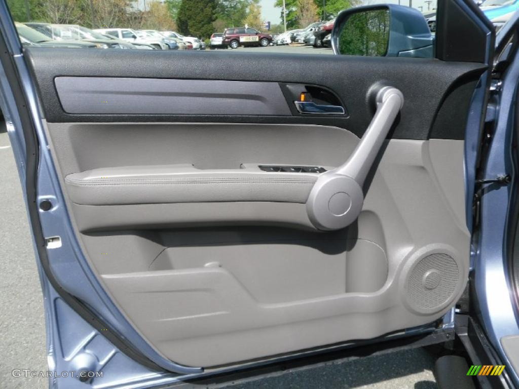 2007 CR-V EX-L - Glacier Blue Metallic / Gray photo #7