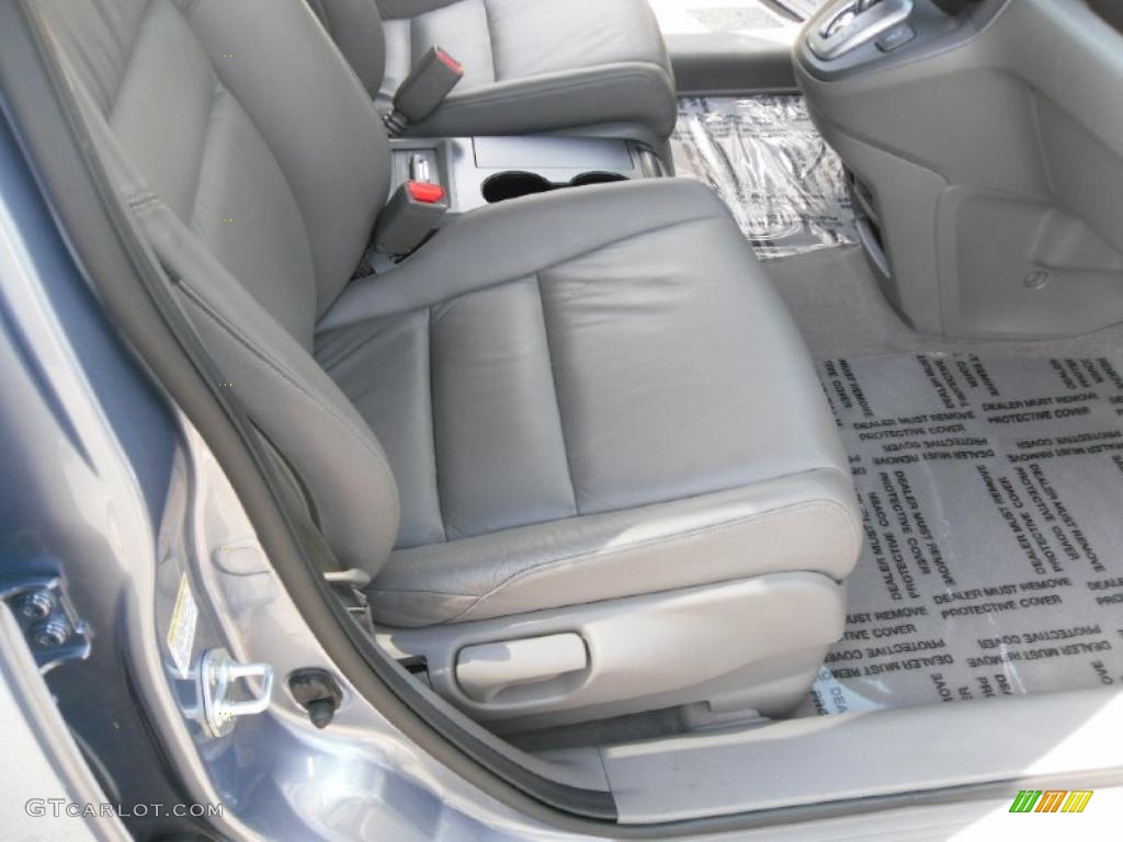2007 CR-V EX-L - Glacier Blue Metallic / Gray photo #19