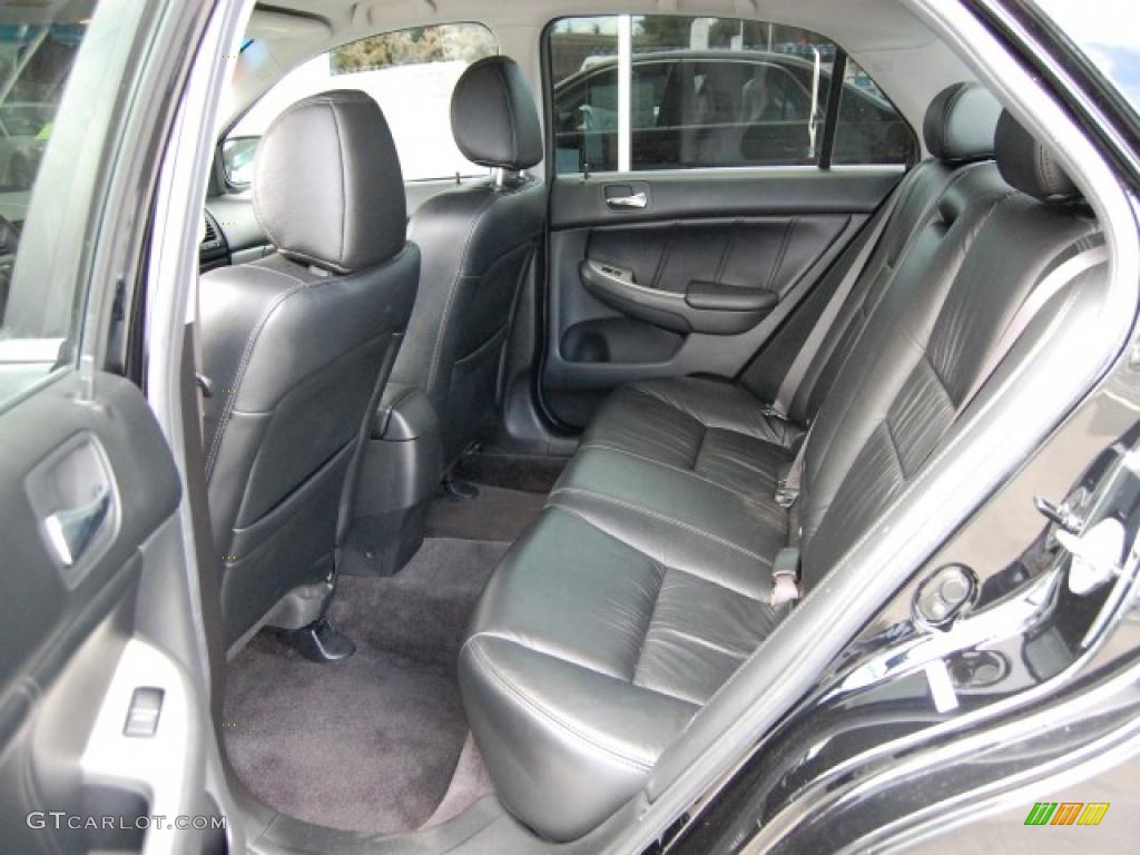 2007 Accord EX-L Sedan - Nighthawk Black Pearl / Black photo #11