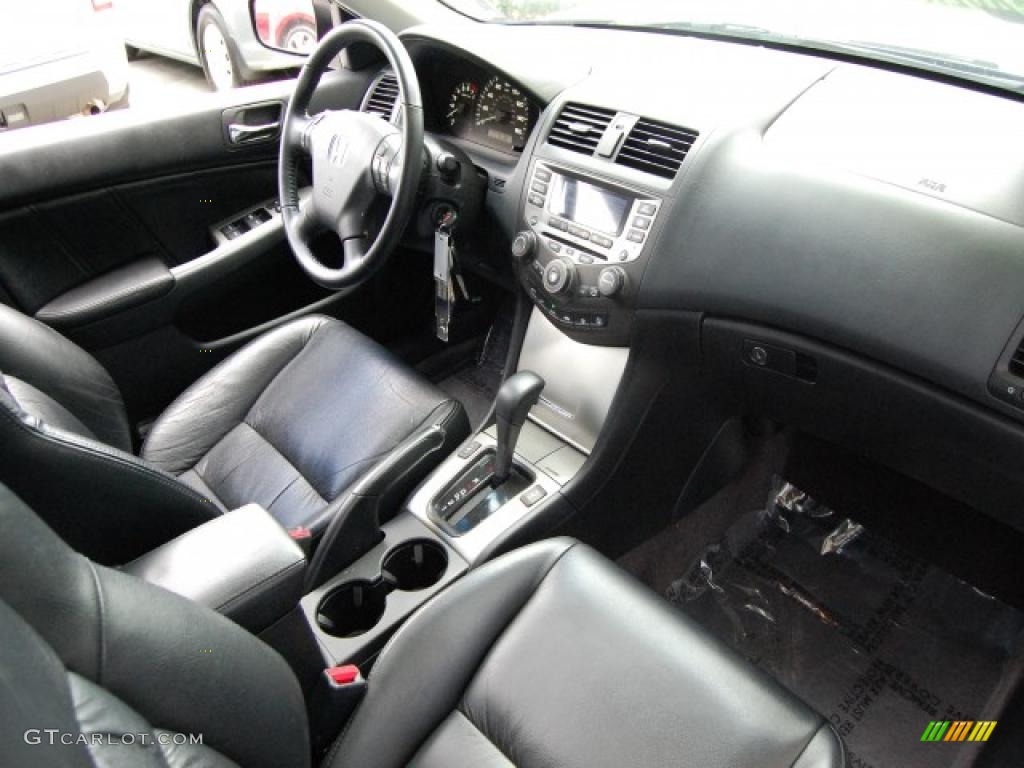 2007 Accord EX-L Sedan - Nighthawk Black Pearl / Black photo #24