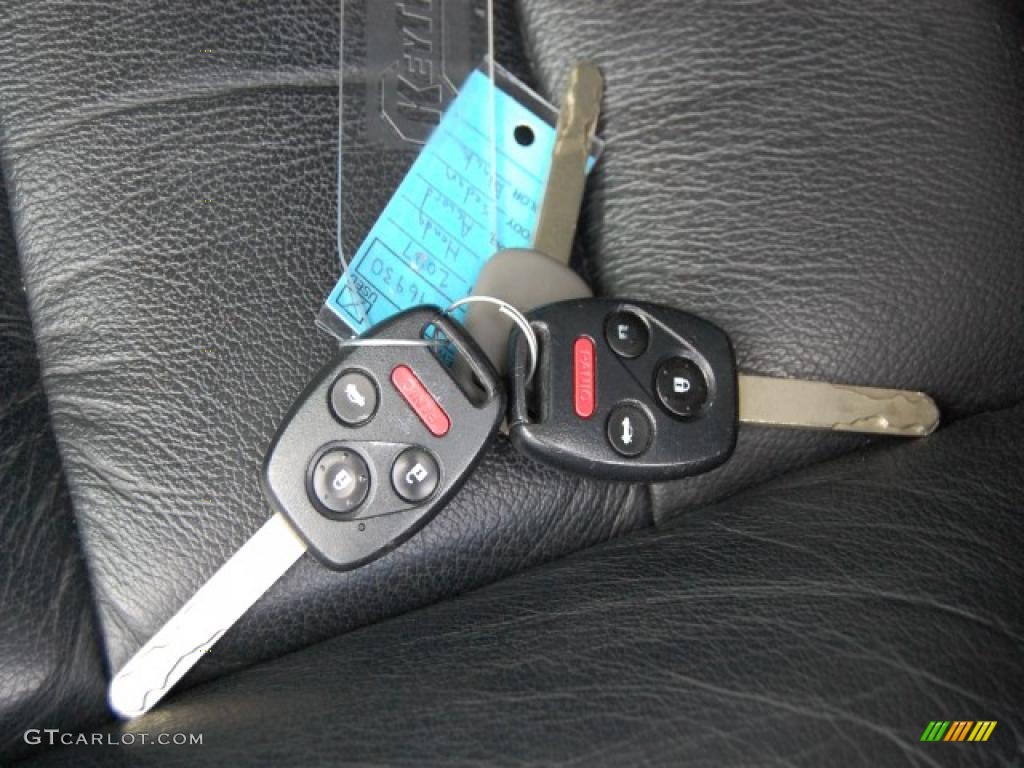 2007 Accord EX-L Sedan - Nighthawk Black Pearl / Black photo #28