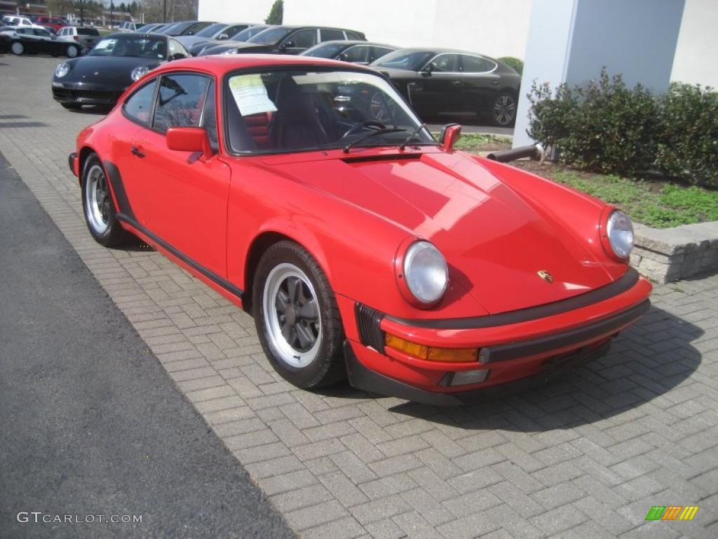 1988 911 Carrera - Guards Red / Red photo #10