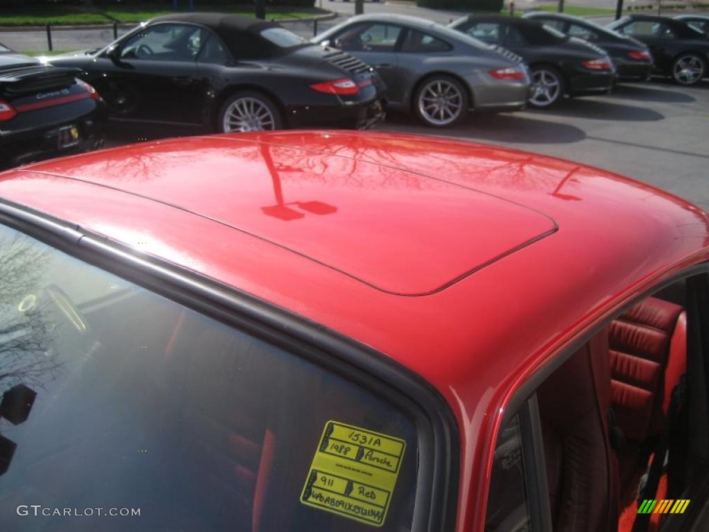 1988 911 Carrera - Guards Red / Red photo #12