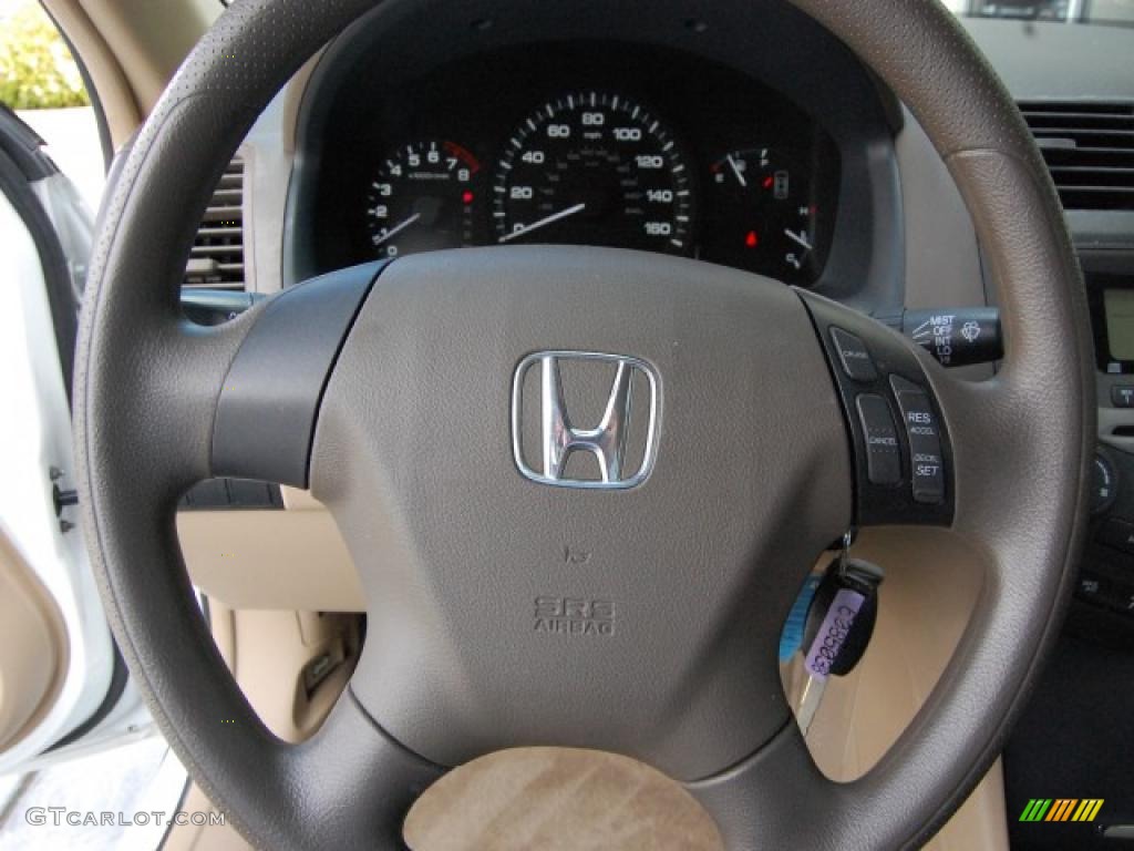 2007 Accord LX Sedan - Taffeta White / Ivory photo #20